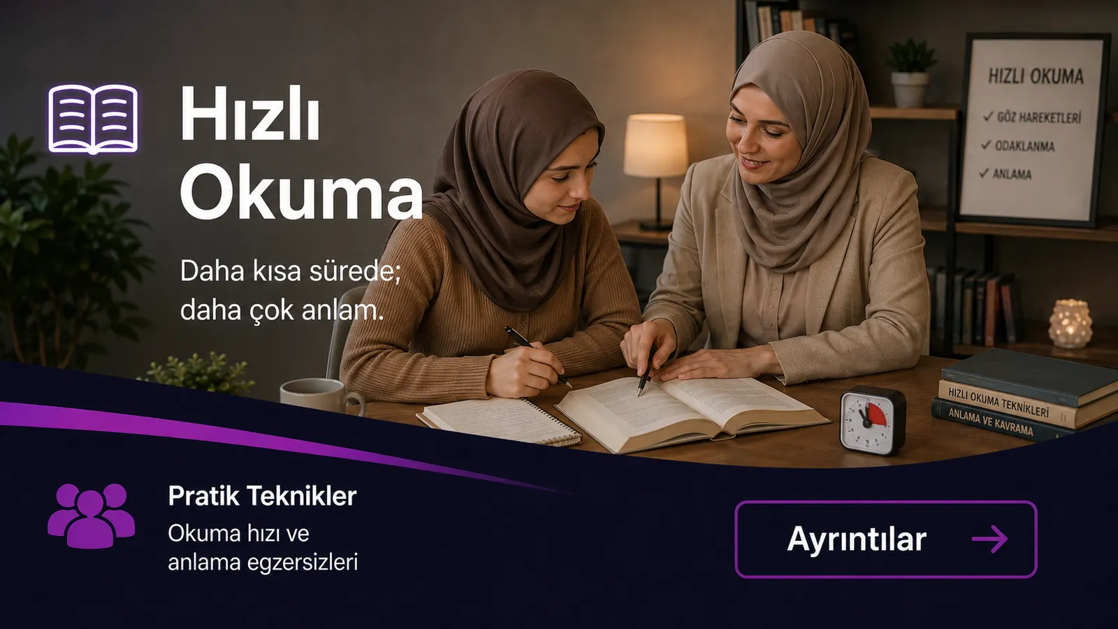 Hızlı Okuma eğitimi tanıtım afişi