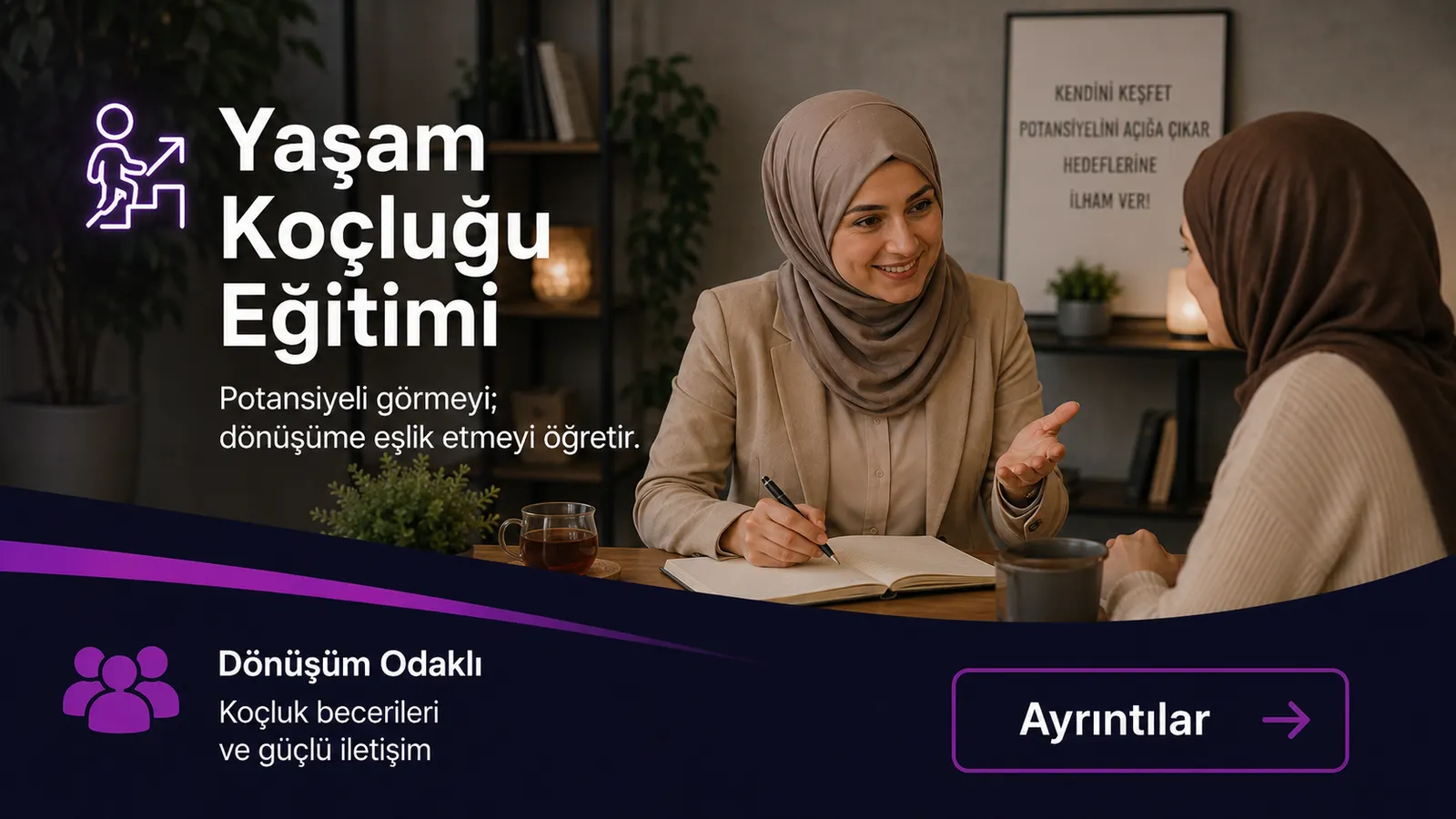 Yaşam Koçluğu Programı eğitimi tanıtım afişi